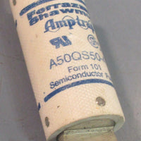 Ferraz Shawmut AmpTrap A50QS504 Semiconductor Fuse 50A 500V