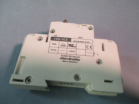 Allen Bradley Accessory Module for Circuit Breaker Ser B 1492-ACBH1