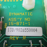 Eaton Dynamatic 158711 Rev B AF5000 Power Supply Board  Used
