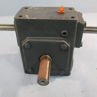 HUB CITY 0221-10911-217 5:1 RATIO RIGHT ANGLE GEAR REDUCER MODEL: 211/ STYLE DI