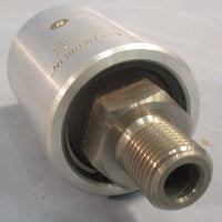 Deublin 1115130017 High Speed Rotary Union 5/8" UNF LH, 1/4" NPT 10 bar Max