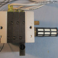 Festo CPV10VI Solenoid Valve Manifold 18200 w/ (2) 161414 and (1) 161416