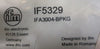 IFM IF5329 Inductive Proximity Switch 10-36VDC 250mA, 4mm nf, IP 67 IFA3004-BPKG