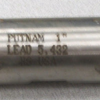 Putnam HighSpeed Double End Mill Cutter, 1", HS, LD=5.432, 4FL, USA