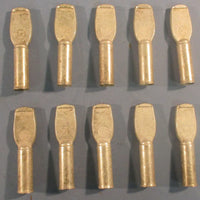 Unbranded 1/0 Power Connector Contacts 1/0 Wire Size 215/16" Length Lot of 10