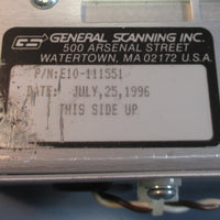 General Scanning E10111551 3: 4.5" Fan Body Unity w/ 2 Fans Used