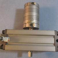 SMC NCRA1BW50180C Pneumatic Rotary Actuator 9/16" Shaft Dia.