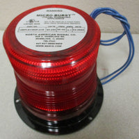 North American Signal Company LEDFLRV350P-ACR LED Warning Light Red 85-250V