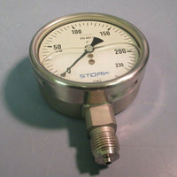 Stork Pressure Gauge 0-230 psi 50595004 EN 837-1