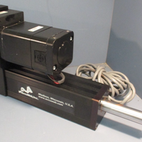 ACCUWEB, INC MNE-3 7500-01 ELECTROMECHANICAL LINEAR ACTUATOR w/MTR 3108 MOTOR