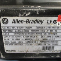 Allen Bradley Inverter Duty AC Servo Motor, 2.5/3.3kW/H Ser. A MPLB4520PMJ22AA
