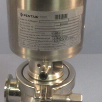 PENTAIR SUDMO SVP DIVERTER SANITARY CONTROL VALVE 6BAR 1.5" 316 SS BODY 2344333