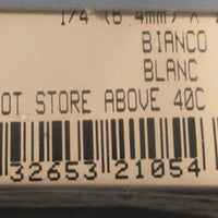 Kroy 2404220 Shrink Tubing Supply 1/4" White For 240 ST/TM 600/TM 650 Sealed