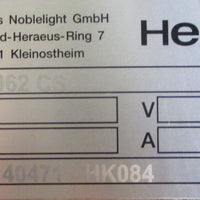 Heraeus Noblelight 80140471HK084 P2062 CS 80140471 UV Lamp Module