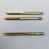 Lot of 3 Regal Taps Two 10-32 NF 2 Flute & One 10-24 NC 3 Flute Lightly Used