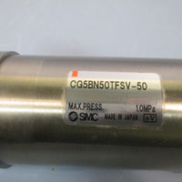 SMC Double Actuating Air Cylinder SS 50MM Bore 50 MM Stroke CG5BN50TFSV50