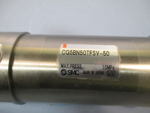 SMC Double Actuating Air Cylinder SS 50MM Bore 50 MM Stroke CG5BN50TFSV50