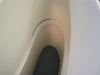 BDI Nitrile/Vinyl Conveyor Belt 8" Wide x 234.5" Long w/ K-10 Solid Guide