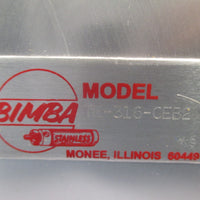 BIMBA Doubleacting Linear Composite Bearing Thruster Actuator TE316CEB2M