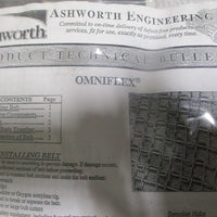 Ashworth OmniFlex Reverse Picket Stainless Steel Conveyor Belt 50' Long
