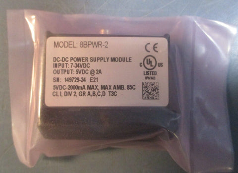 Dataforth 8BPWR-2 DC-DC Power Supply Module 7-34V Input, 5V @2A Output