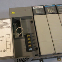 Allen Bradley 1746P1 / A4 Power Supply, 4 Slot Rack, 1747L511 w/ Input Output