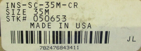 Dodge INS-SC-35M-CR Medium Duty Ball Bearing Insert 050653 35mm Bore