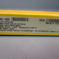 New STI Micro Safe MCJ4700 Series 70203-1028 MCJ47-12-700-X2 Transmitter