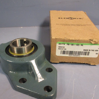 DODGE BALDOR FBSC100NL 051774 3 BOLT FLANGE BRACKET BEARING 1"