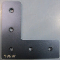 Vention STGP0010005 LShaped Assembly Plate for 45 x 45mm Extrusions Lot of 8