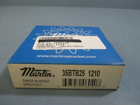 Martin Taper Bushed Sprocket 35BTB25 1210