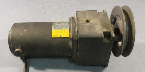 BALDOR GPP12543 Industrial DC Motor 1/8HP 125 RPM 20:1 1" Shaft Dia