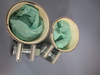Lot of 2 Morris Coupling 3-Bolt 76.2mm OD 3.5" Diameter x 6" Length 3-3C-OD