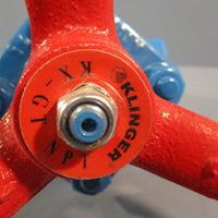 Klinger 2Way Seat Stem Piston Valve 2"  KXGT NPT 24722 Cast Iron