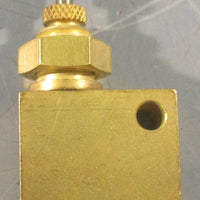 Kuhnke 47.255 OneWay Flow Restrictor 0432 Brass Opens At 7 PSI Lot of 3