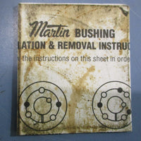 Martin TaperLock Bushing 3030 2 Sintered Steel 2" Bore, 41/4" OD 3030 X 2