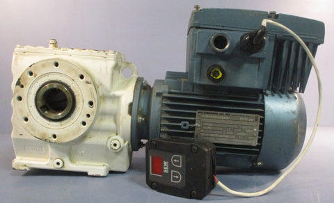 Sew Eurodrive DFT80N4MM07CK3 Gearmotor SA57/T 17/16" Bore 1HP 3PH