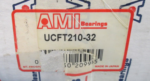 AMI UCFT21032 Flange Bearing 2 Bolt, 2" Bore, 61/4" Mount Centers NIB
