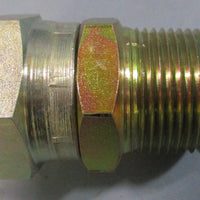 Brennan Industries 70341616 Straight Adapter 1" Male NPTF 1" Female BSPP Swiv.