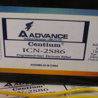 Lot of 2 Advance Centium IntelliVolt Electric Start Ballast 120V277V ICN2S86