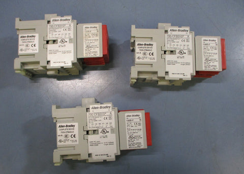 Allen Bradley 700S CFB440JC Lot of 3 Ser A