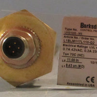 Barksdale Control Products UNS1000MS Float Switch L1BLM117L110Q2