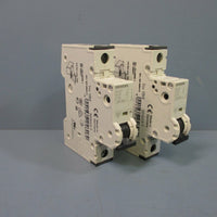 Siemens 5SY61 Miniature Circuit Breaker C13 ~230/400V Lot of Two