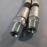 Lot of (2) Continental Xlife XR16SC08 5000 PSI Hydraulic Hose SAE 1/2"