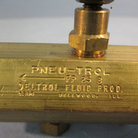 Lot of (2) Deltrol Fluid Products FP 25 B Flow Control Valve