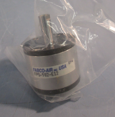 FABCO-AIR FPS-502-E12 PNEUMATIC AIR CYLINDER 1-1/8IN BORE 1/2IN STROKE