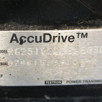 Textron AccuDrive 20:1 Ratio Gear Reducer Gearbox RG251020LSAE03DHLDK New