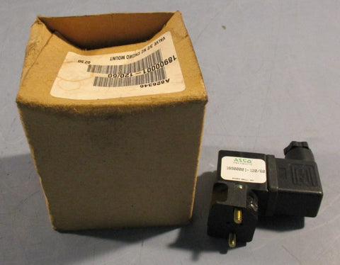 Asco Pneumatic 18900001-120/60 Solenoid Valve Plug lot of 3