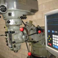Bridgeport Series 1 2 HP Milling Machine 9 x 42" Table Power Feed Newall C70 DRO