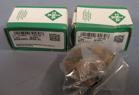 LOT OF 2 INA NEEDLE ROLLER BEARING RNA4901-2RSR-XL